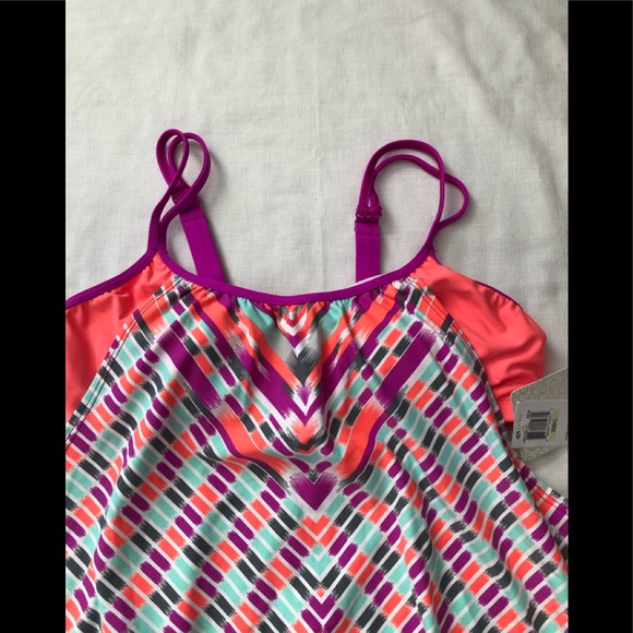 NWT NEXT Double Up Tankini Women’s 36B/C - Picture 2 of 4
